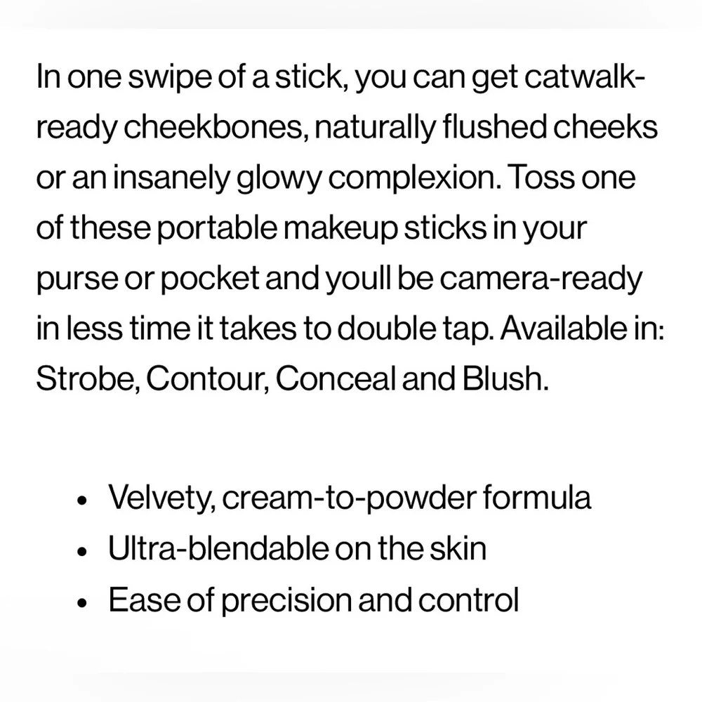 Wet n Wild MegaGlo Vitamin E Makeup Stick | Call Me Maple 805 NEW